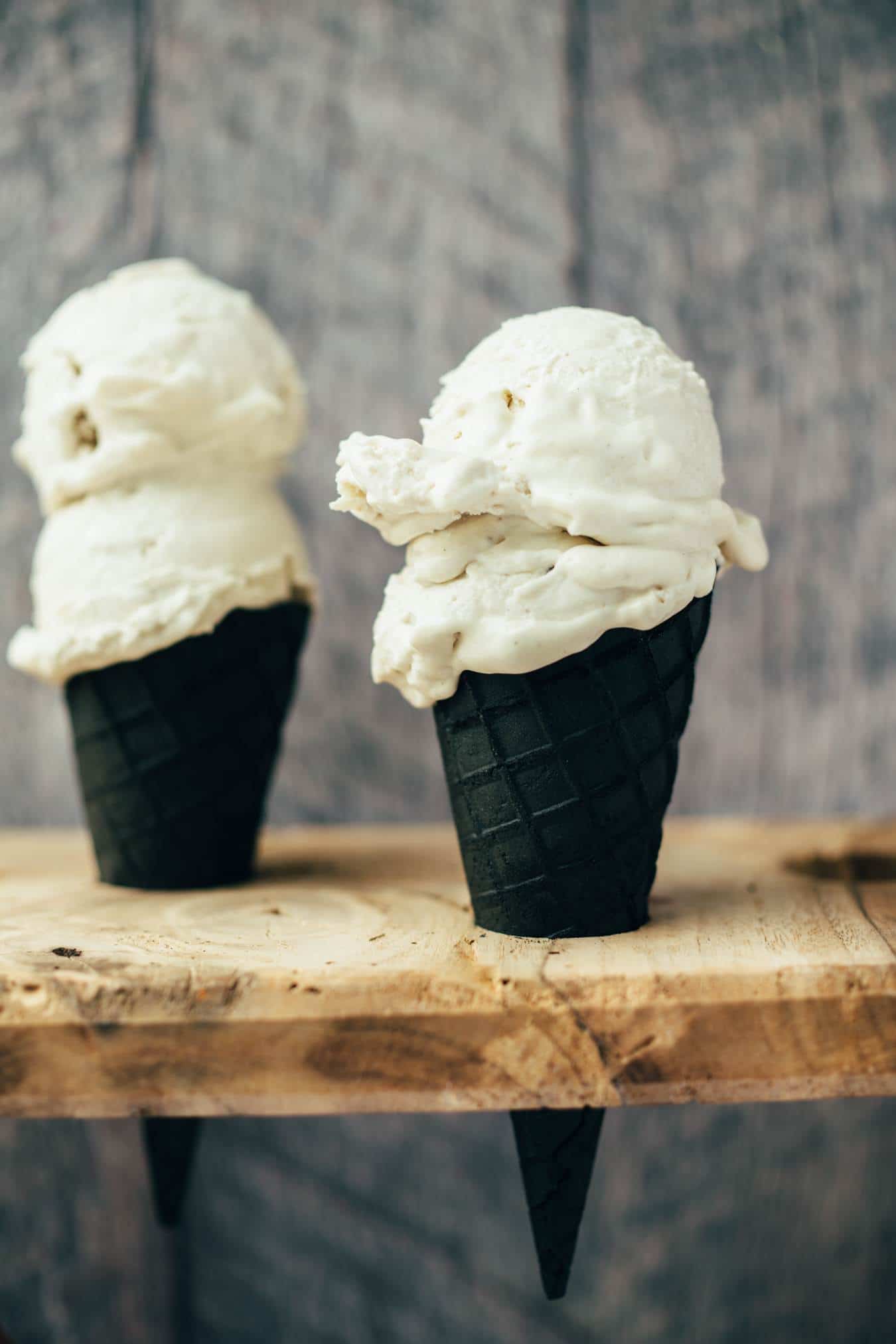 cremiges veganes Vanilleeis mit und oder ohne Eismaschine zubereiten Rezept