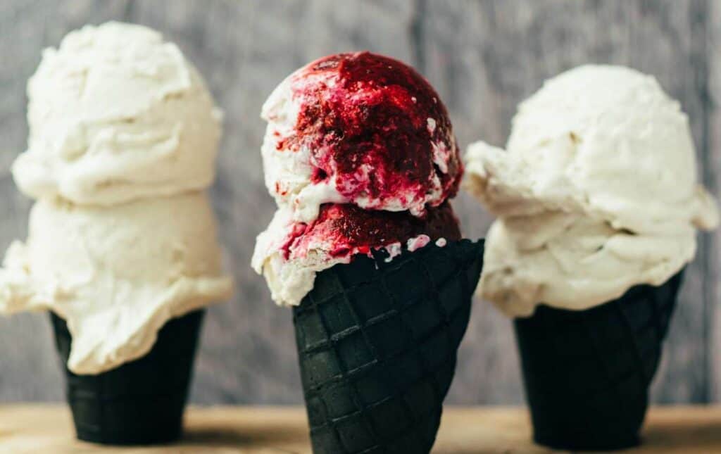 creamy vegan vanilla ice cream prepare with and or without ice cream maker recipe