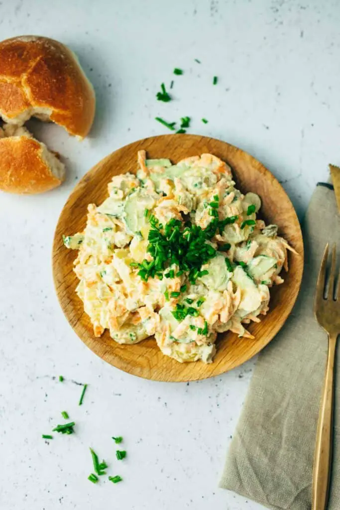 Simple vegan potato salad recipe