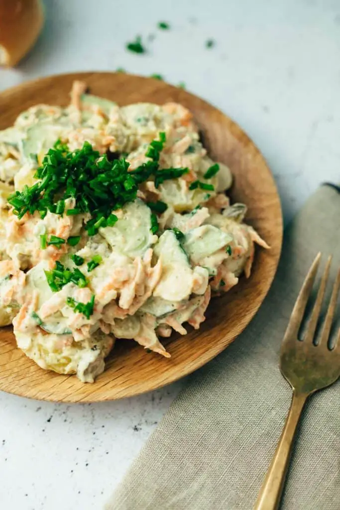 Simple vegan potato salad recipe