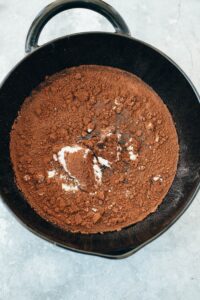 veganer Brombeer Schokoladenkuchen Rezept (glutenfrei) 1-Bowl
