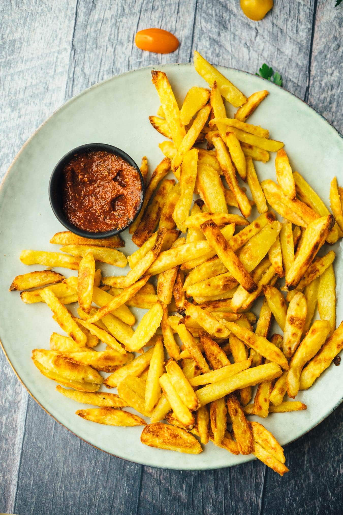 The crispiest fries (vegan, gf)