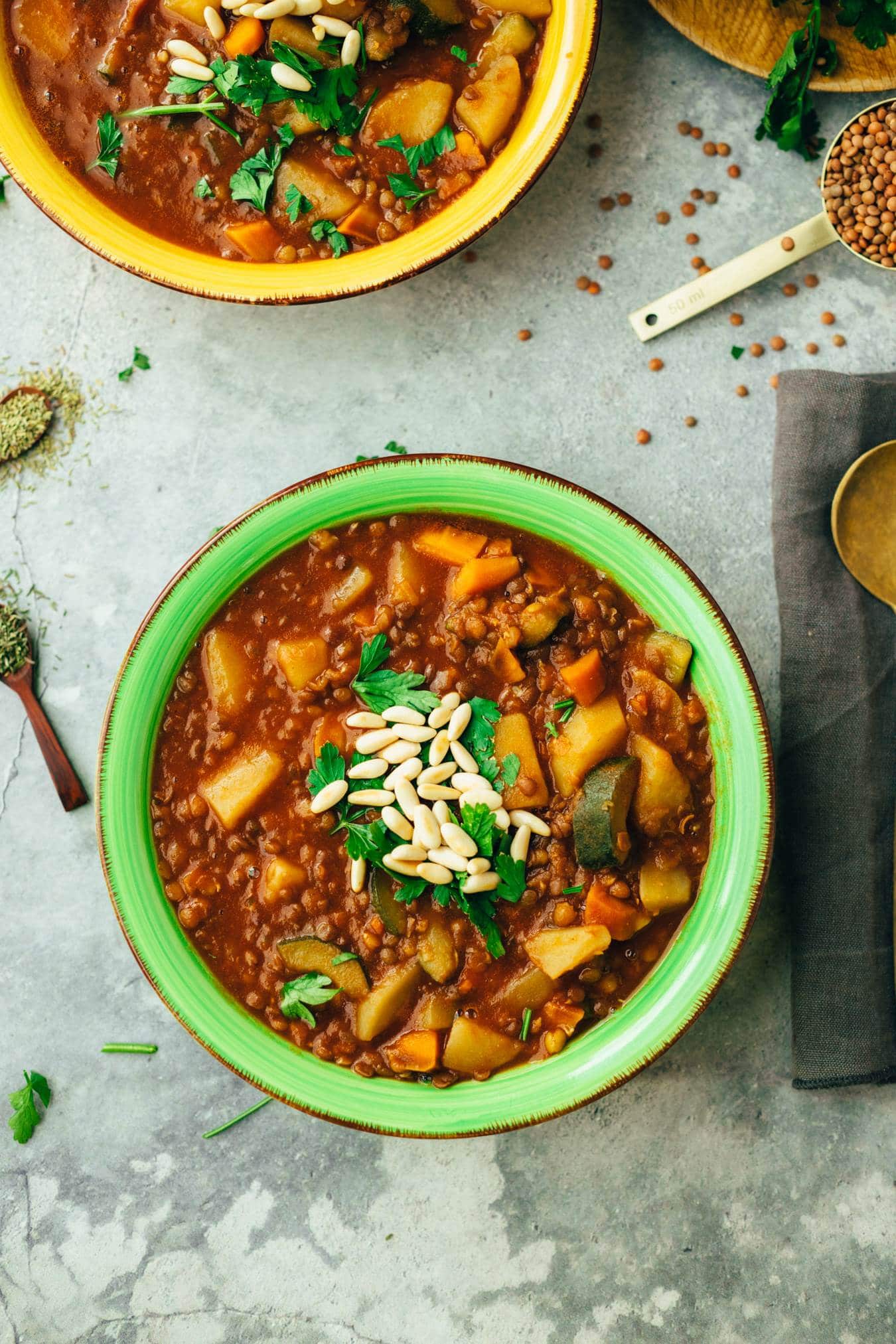 Delicious lentil soup for every day (30 minutes)