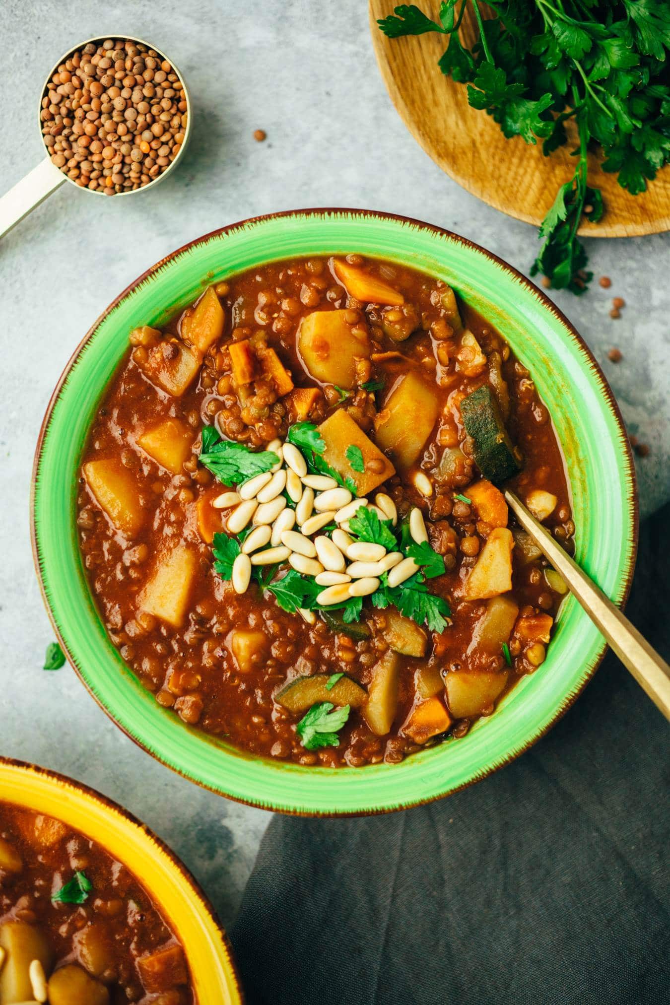 Leckere Linsensuppe für jeden Tag (30 Minuten)