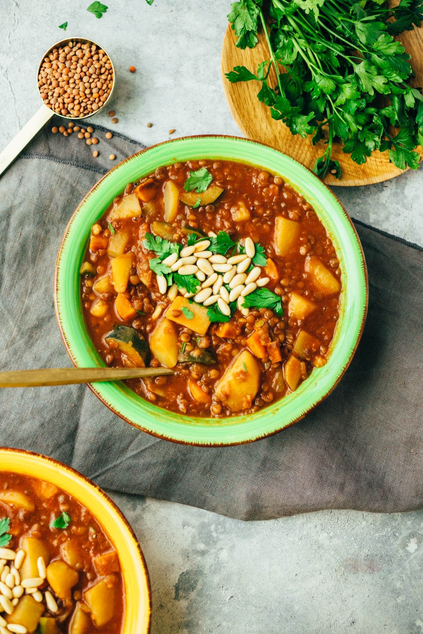 Leckere Linsensuppe für jeden Tag (30 Minuten) — VEGANE VIBES