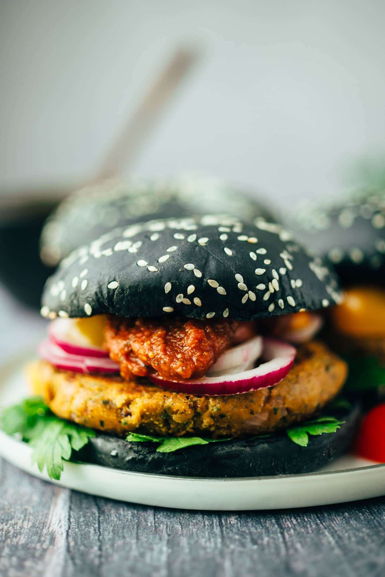 veganer Burger Italian Style (GF, VEGAN, LAKTOSEFREI) - Rezept