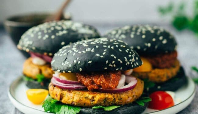 veganer Burger Italian Style (GF, VEGAN, LAKTOSEFREI) - Rezept