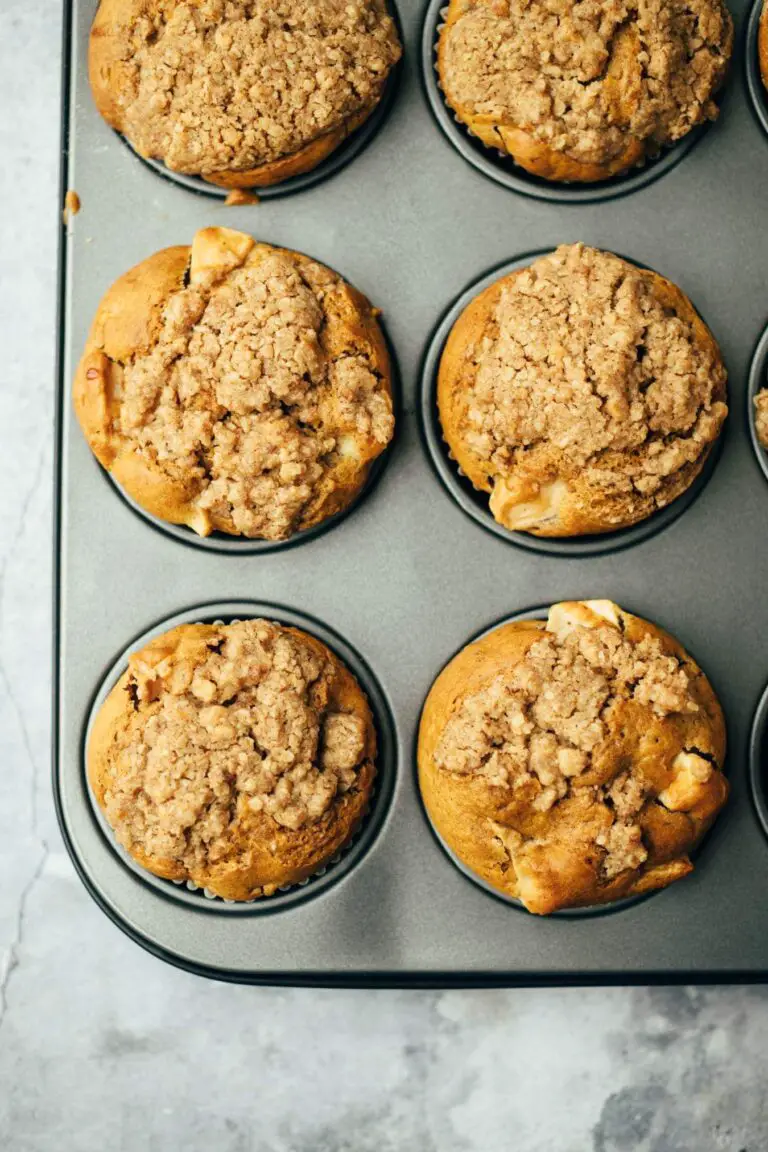 Vegane Apfelmuffins mit Zimtstreusel — VEGANE VIBES