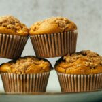 Apfelmuffins mit Zimtstreusel (vegan, laktosefrei)