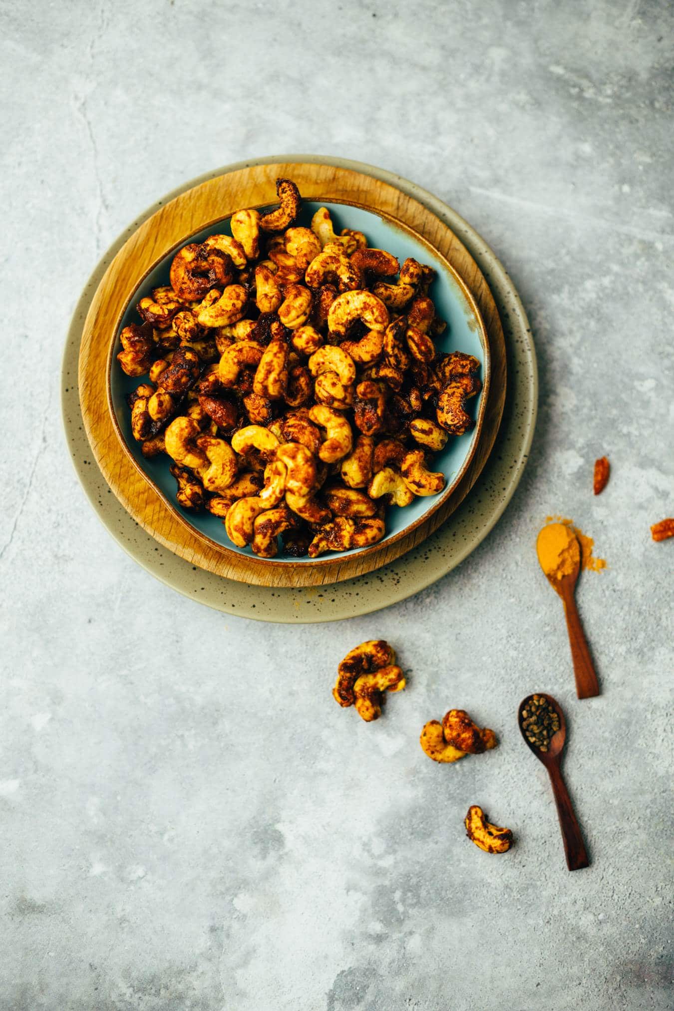 Roasted Cashew Nuts Asian Style (vegan, gf)  