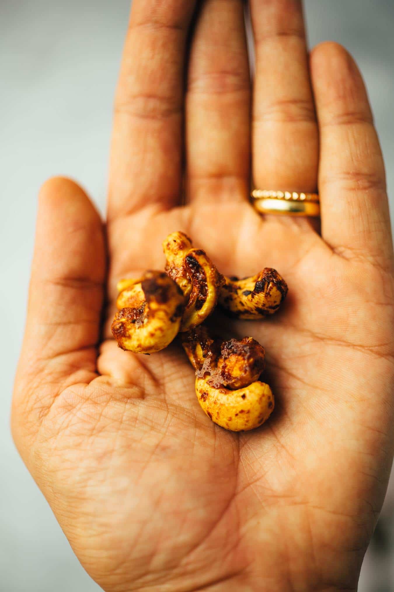 Roasted Cashew Nuts Asian Style (vegan, gf)  