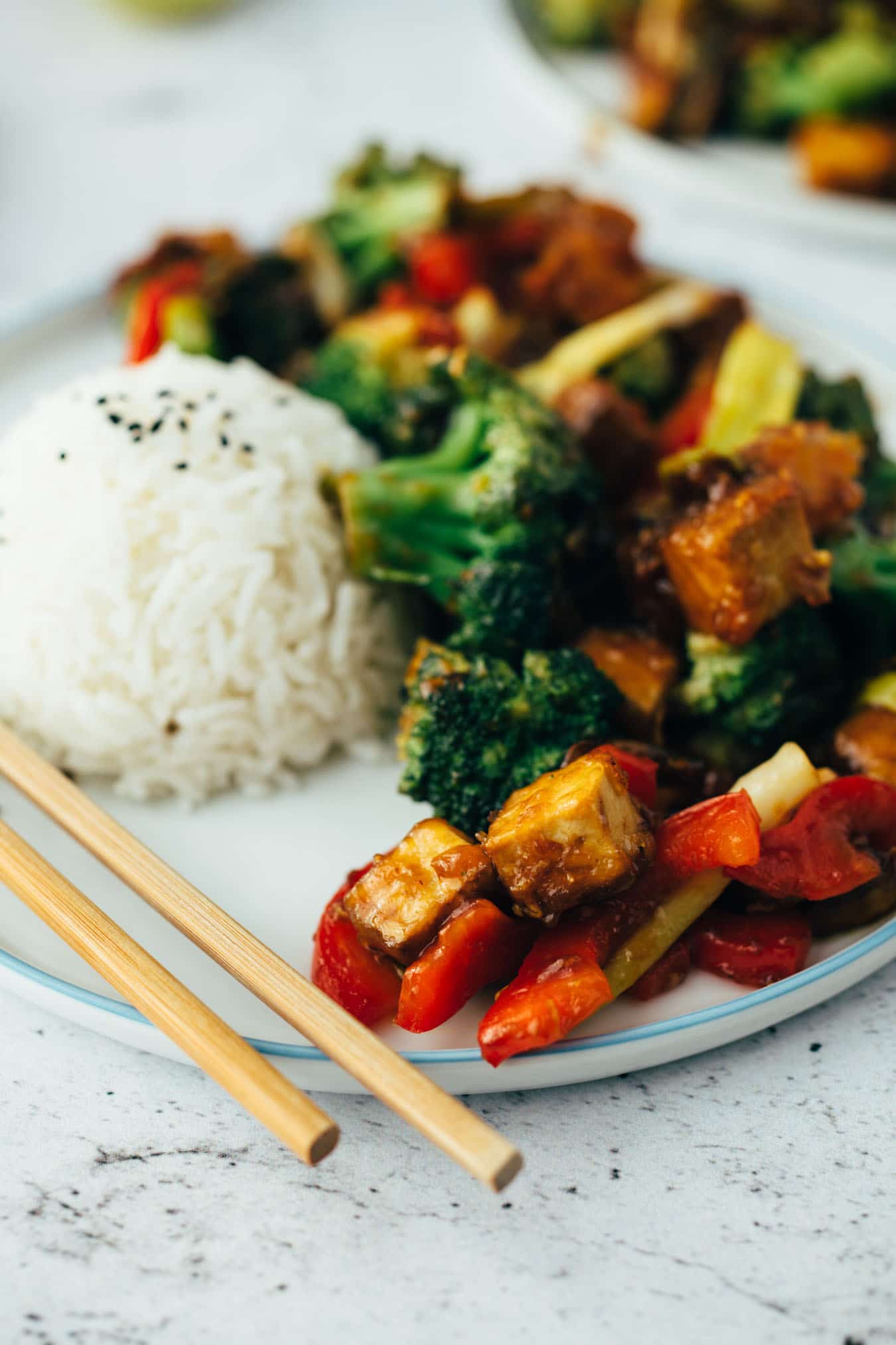 Tofu Stir Fry (30 Minuten) Rezept