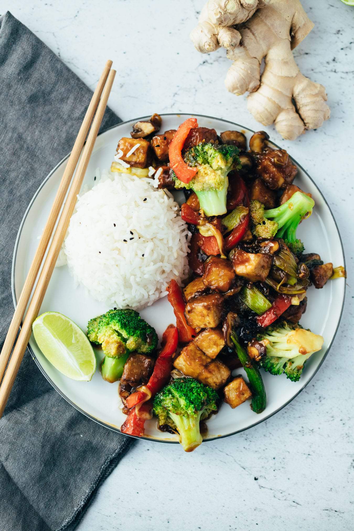 Tofu Stir Fry (30 Minuten) Rezept