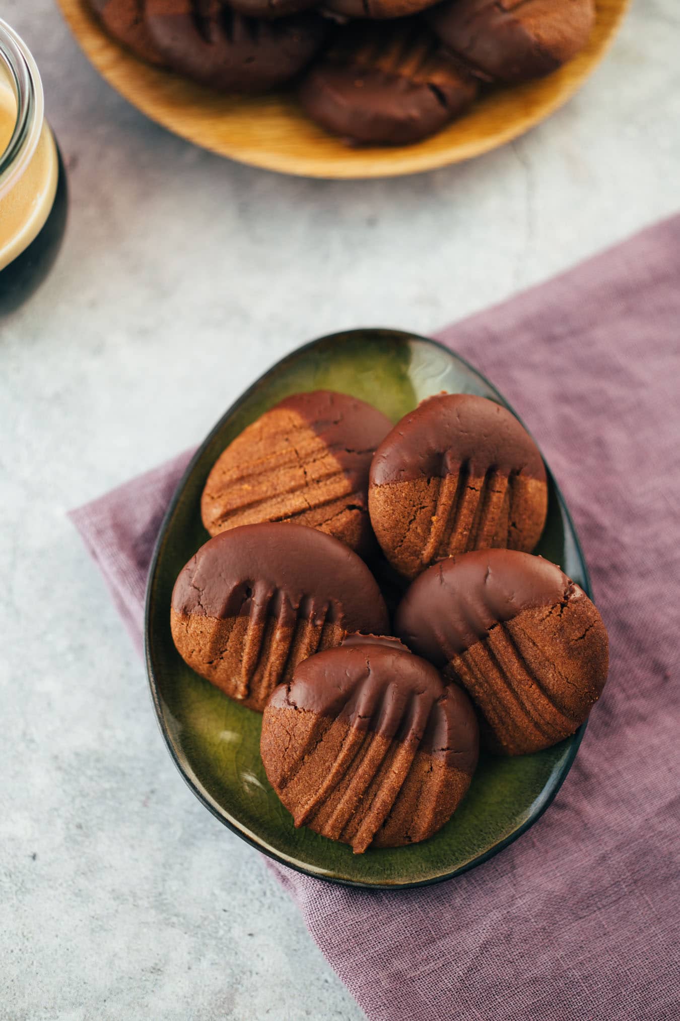 Bear paw cookies vegan recipe for Christmas