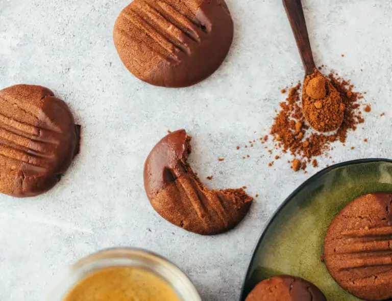 Bärentatzen Kekse veganes Rezept für Weihnachten