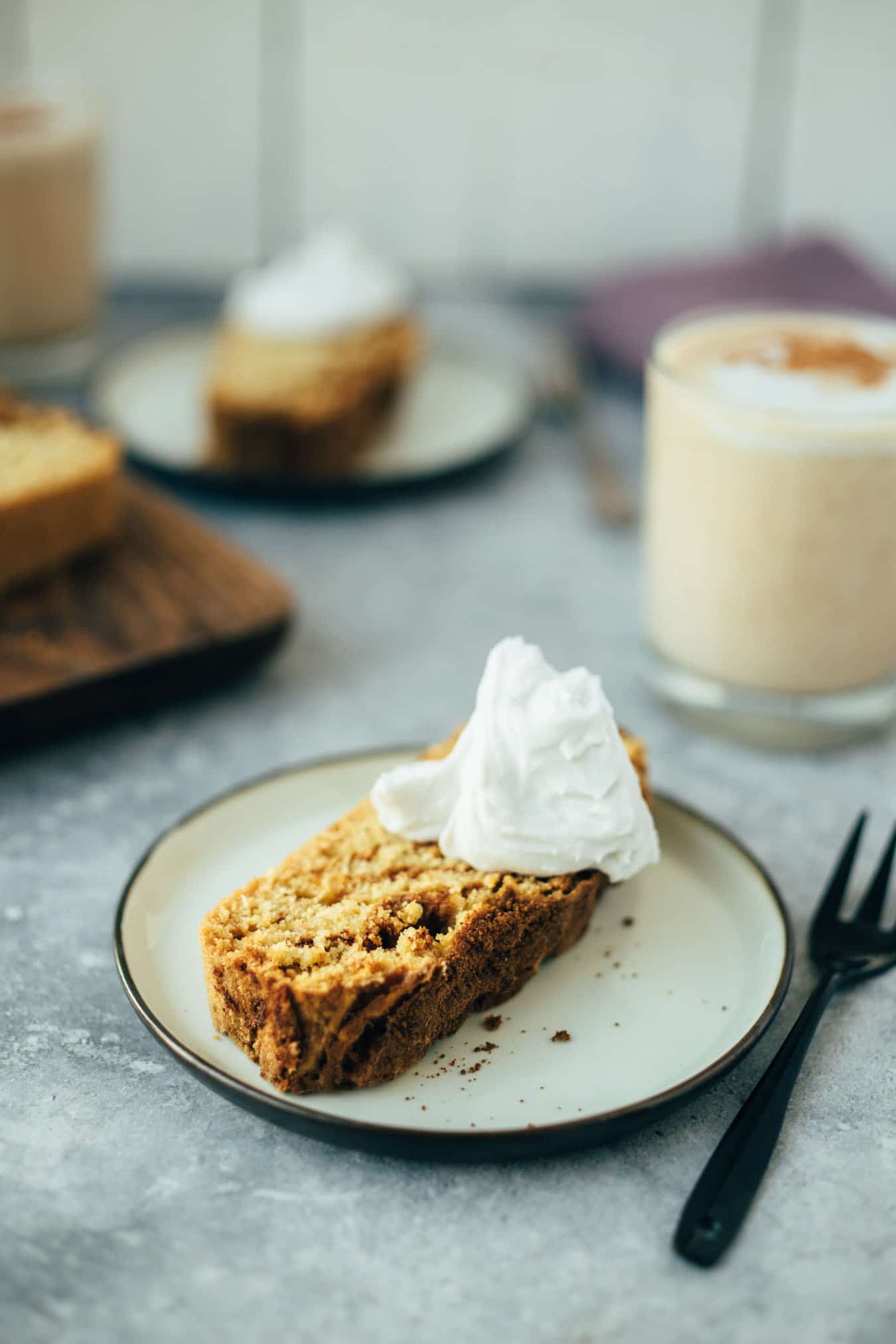 Kaffeekuchen mit Zimtzucker (glutenfrei, vegan)