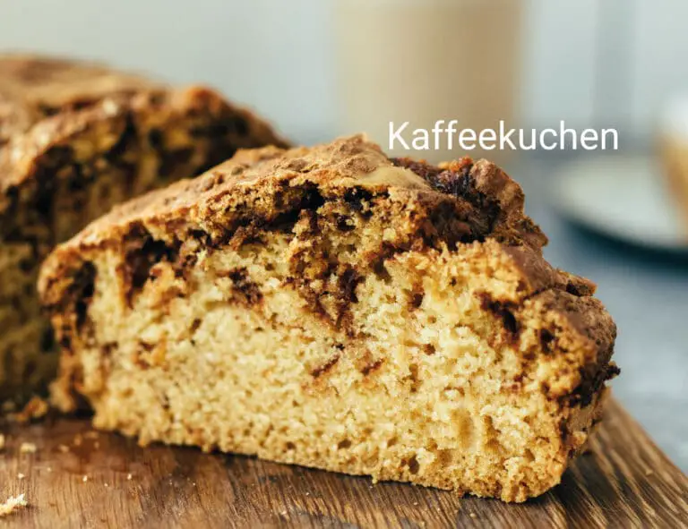 Kaffeekuchen mit Zimtzucker (glutenfrei, vegan)