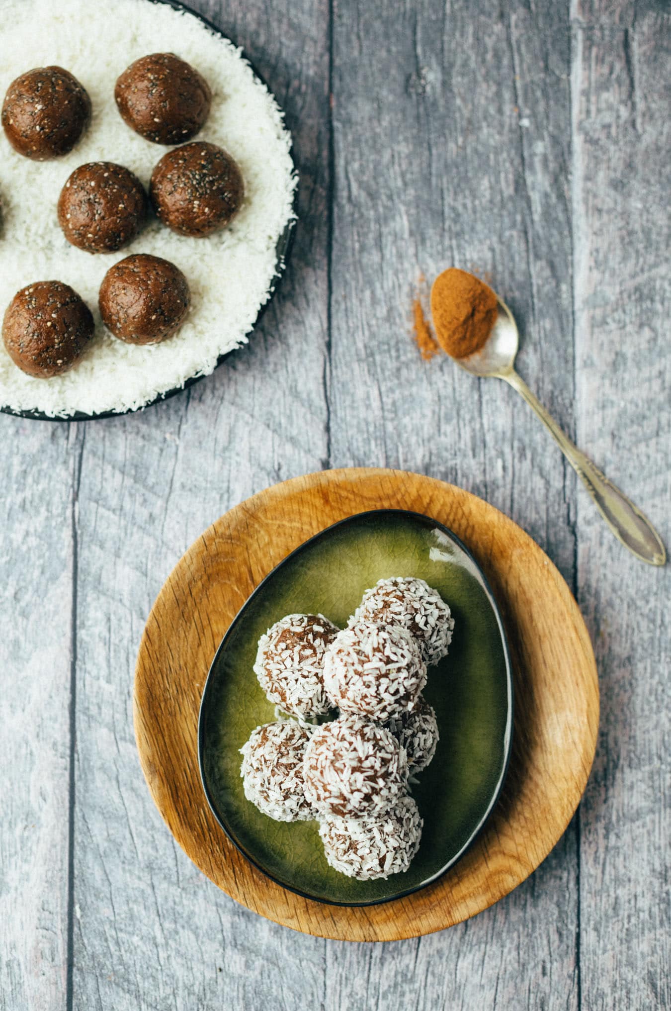 Energy Balls mit Walnüssen und Zimt (15 Minuten)