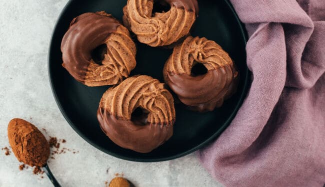 Vegane Schoko-Zimt Kringel