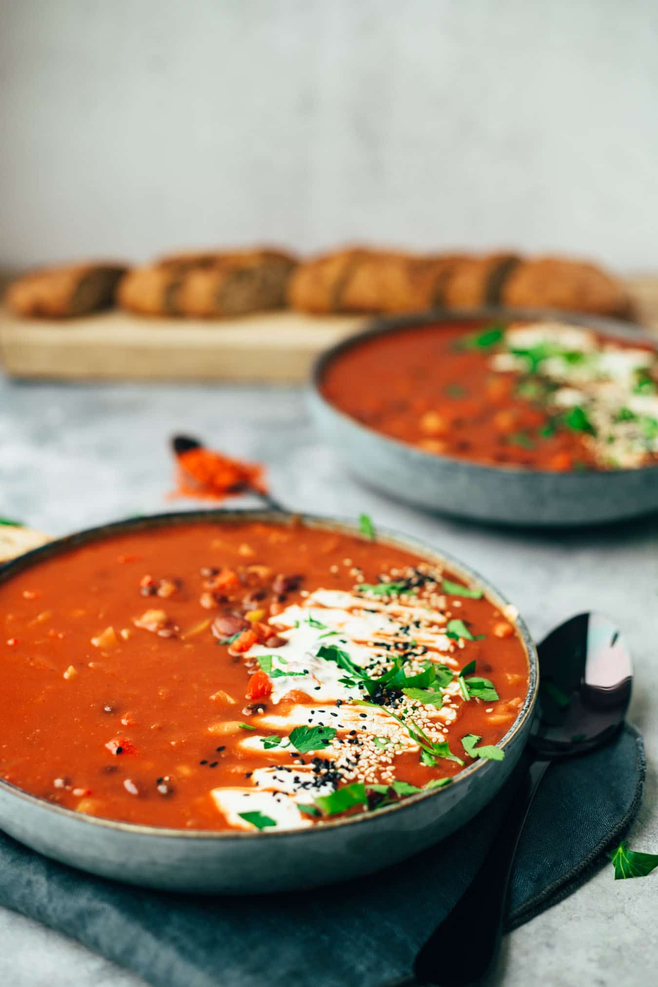 vegan 3 beans chili (30 minutes) recipe