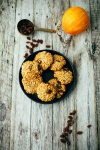 Orangen-Hafer Cookies (25 Minuten)