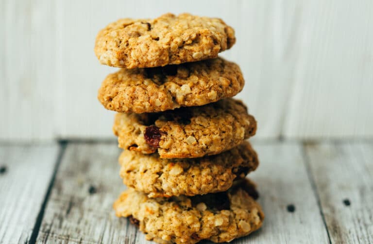 Orangen-Hafer Cookies (25 Minuten)