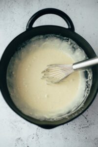 Einfacher Rührkuchen mit Chocolate Chips