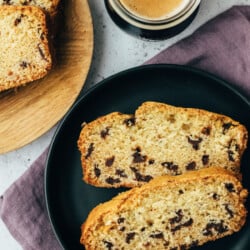 Einfacher Rührkuchen mit Chocolate Chips