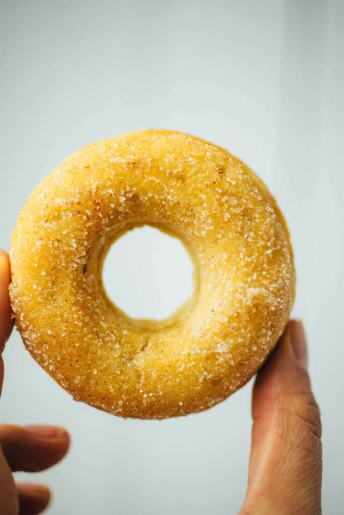 Vegan donuts with cinnamon sugar (30 minutes)