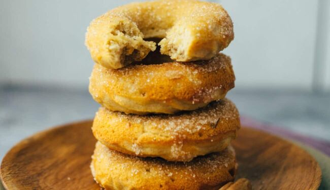 Vegane Donuts mit Zimtzucker (30 Minuten)