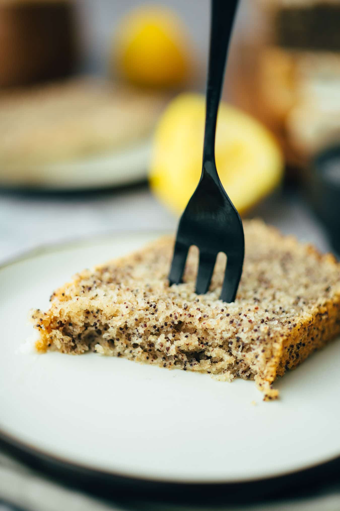 Veganer Mohn-Zitronenkuchen Veganer Mohn-Zitronenkuchen