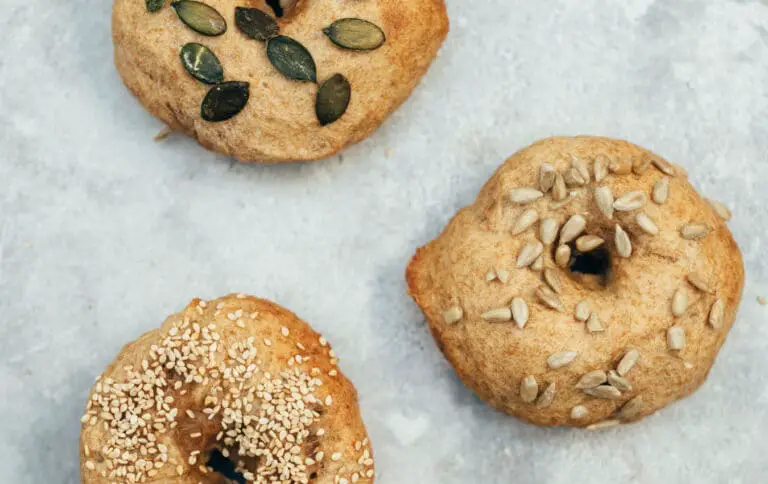 Einfache vegane Bagels