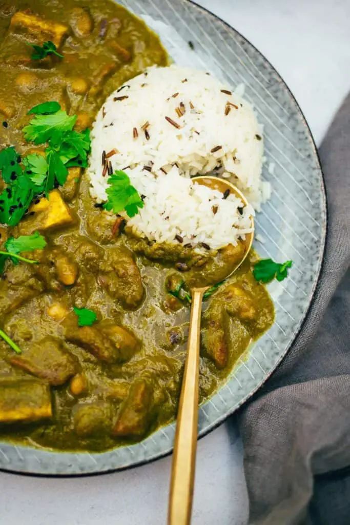 Simple Spinach Curry Palak Paneer (30 minutes)