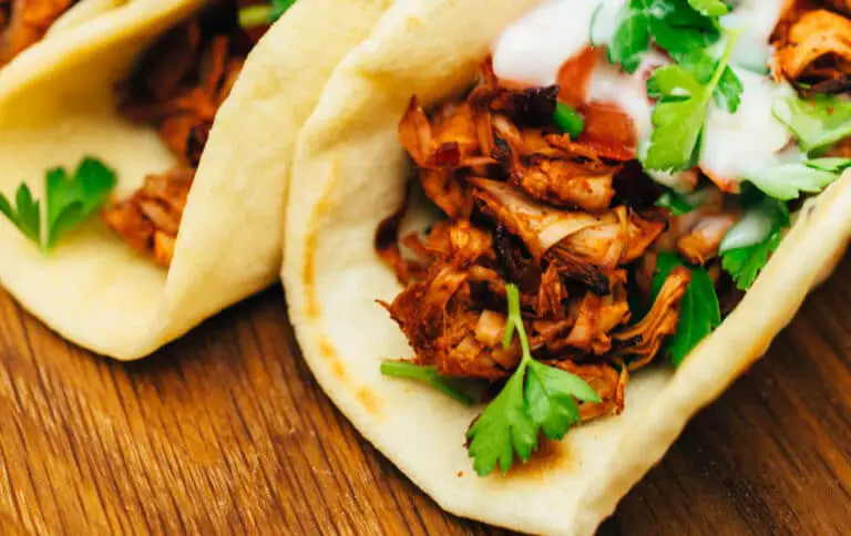 Vegane Tacos mit Jackfruit