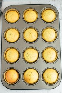 Mohn-Zitronen Muffins (35 Minuten)