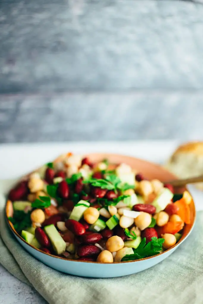 Simple 3 beans salad