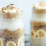 Bananen Toffee Porridge