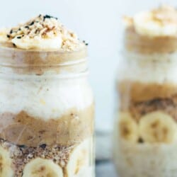 Bananen Toffee Porridge