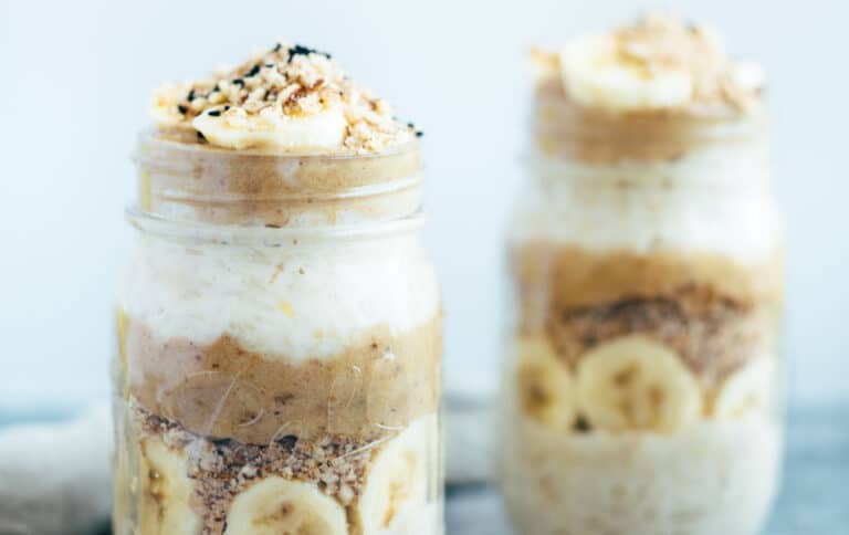 Bananen Toffee Porridge