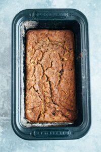 Kuchen nach 55 Minuten Backzeit