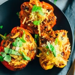 Gefüllte Paprika mit Quinoa