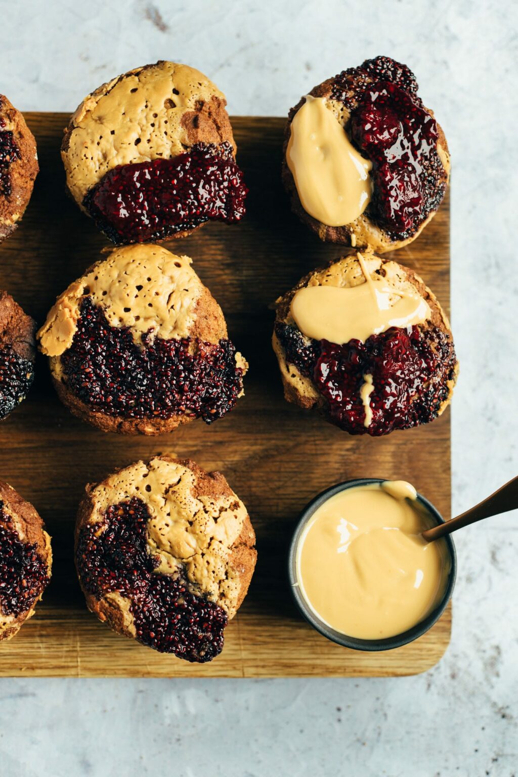 Vegane Peanut Butter & Jelly Muffins — VEGANE VIBES