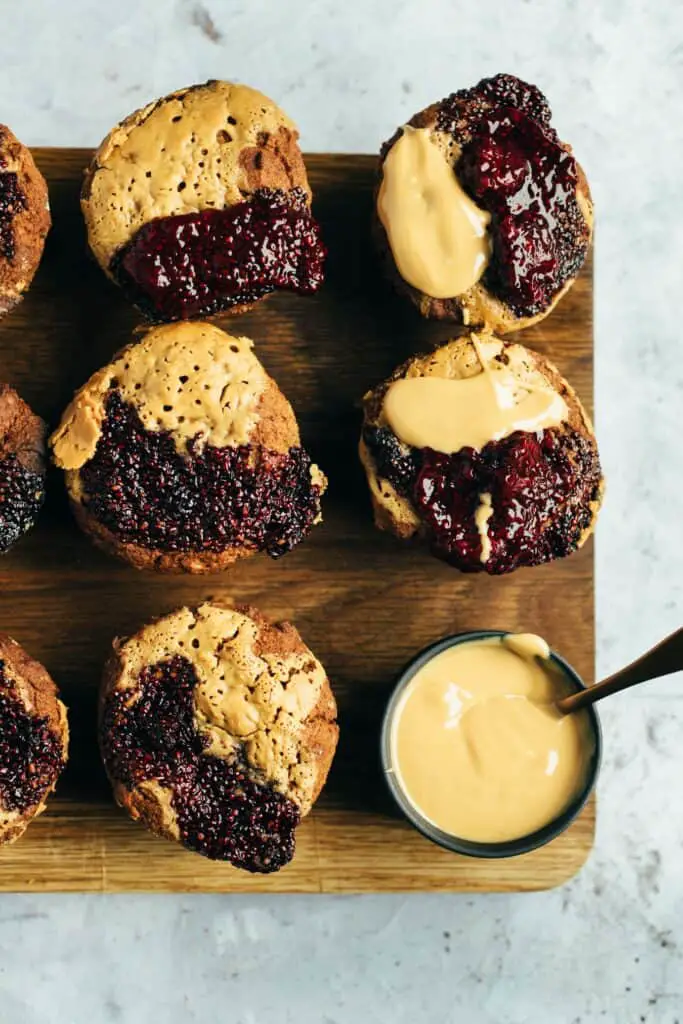 Peanut Butter &amp; Jelly Muffins