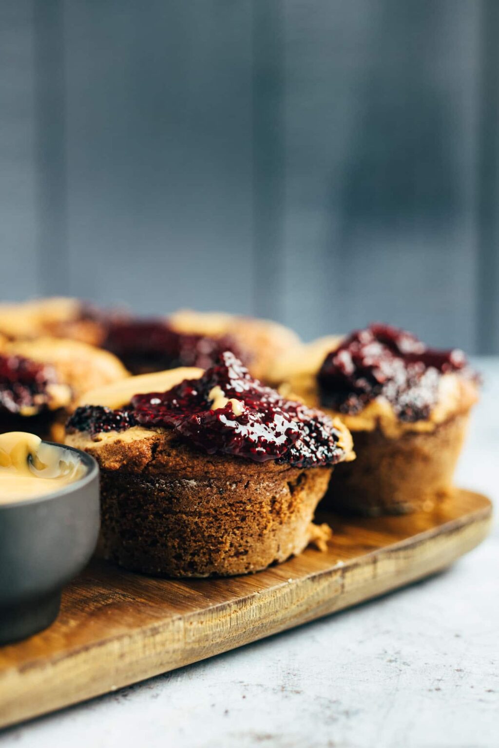 Vegane Peanut Butter & Jelly Muffins — VEGANE VIBES