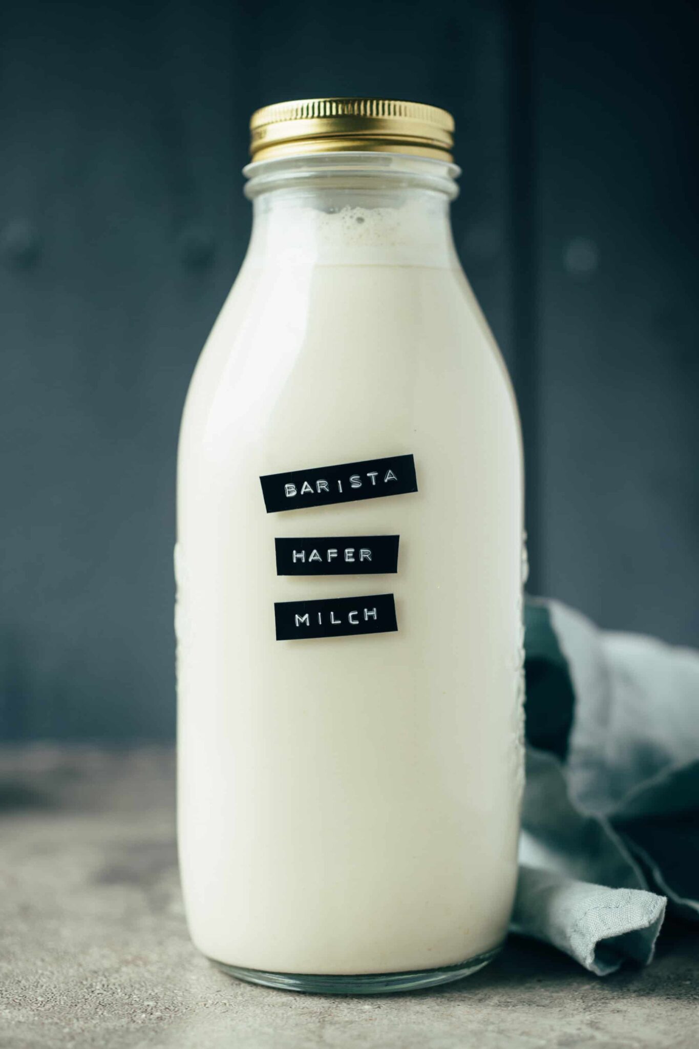 Cremige Barista Milch selber machen — VEGANE VIBES