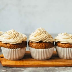 Lebkuchen Cupcakes (vegan)