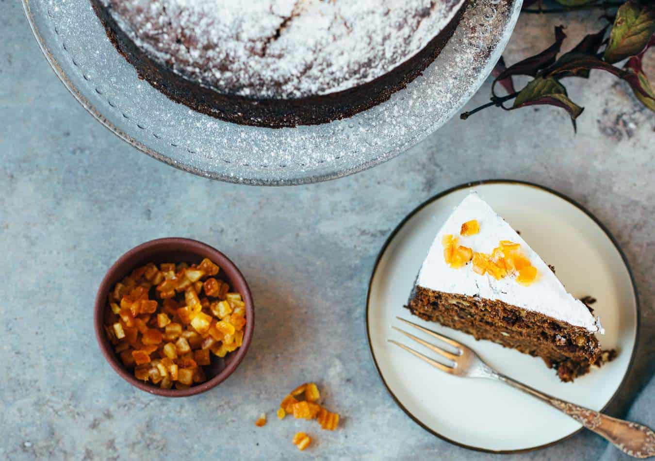 Weihnachtlicher Früchtekuchen — VEGANE VIBES