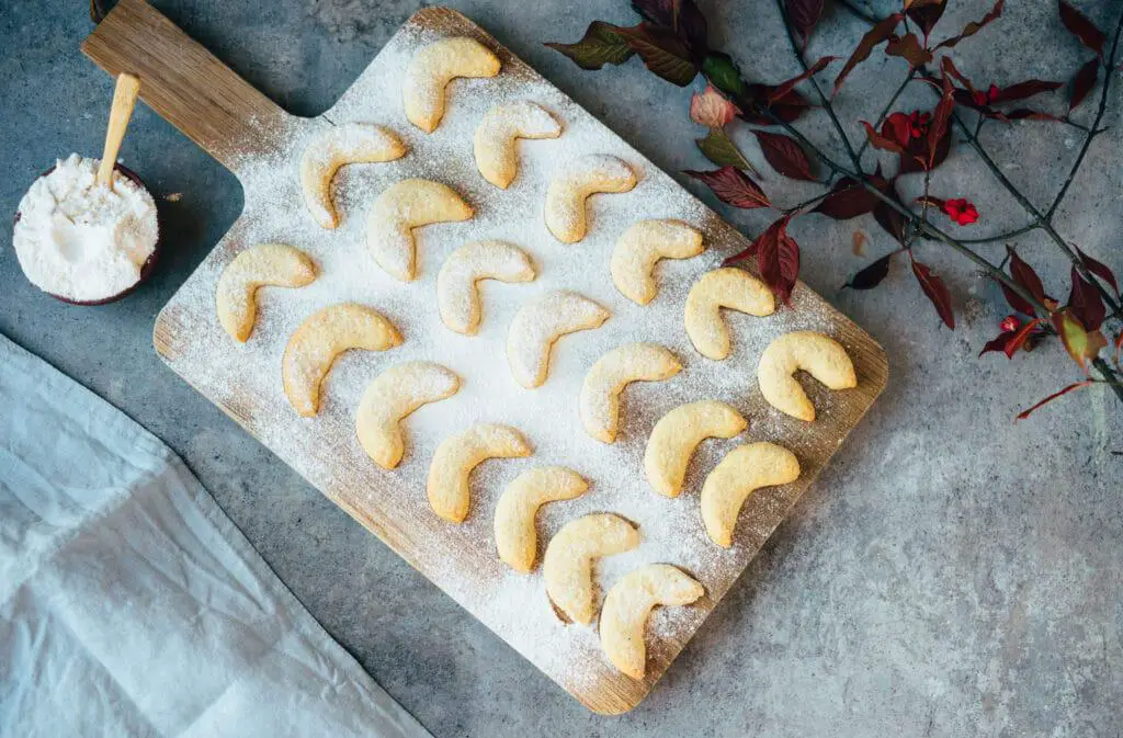 Vanilla crescent (vegan)