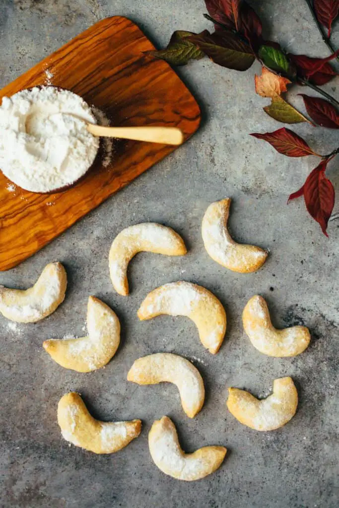 Vanilla crescent (vegan)