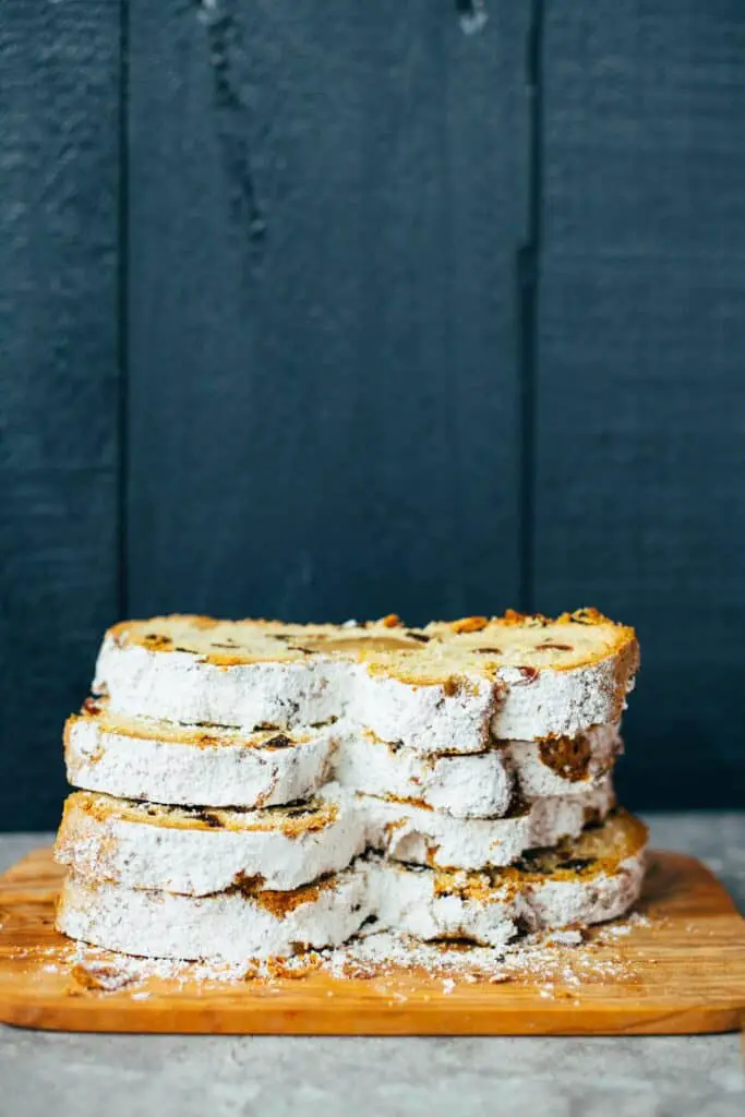 veganer Marzipan Stollen